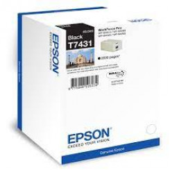 Epson T7431 - 49 ml - black - original - ink cartridge - for WorkForce Pro WP-M4015, WP-M4095, WP-M4525, WP-M4595